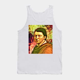 Friedrich Schlegel Snow Portrait | Friedrich Schlegel Artwork 15 Tank Top